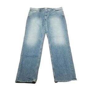 Faherty Straight Jeans Men's Size 40 Ocean Wash Pacific Stretch Denim (40x34)